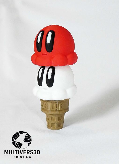 Blob Lody – Figurka 3D, dekoracja konstrukcyjna Multivers3D