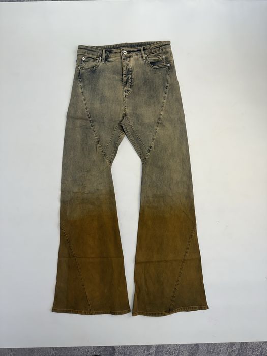 Rick Owens DRKSHDW flared jeans клеш кльош джинси джинсы opium archive