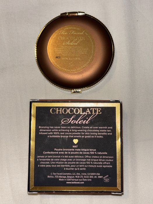 Too Faced Chocolate Soleil Matte Bronzer - Matowy Bronzer