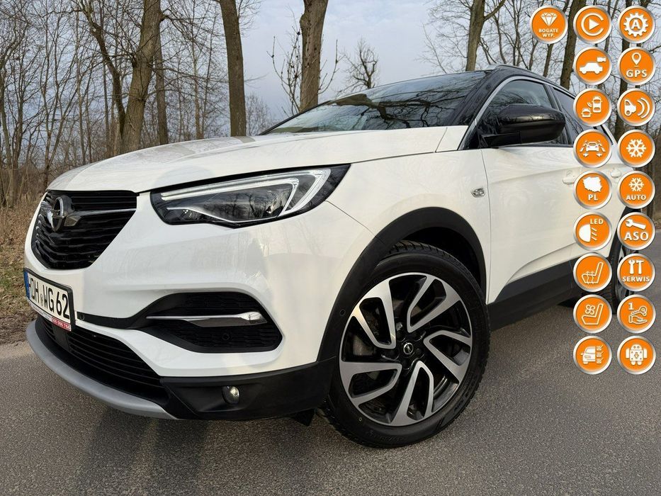 Opel Grandland X 2.0 CDTI 177 KM Max Opcja Full Led Navi Kamera 360 Alu 19 Super Stan