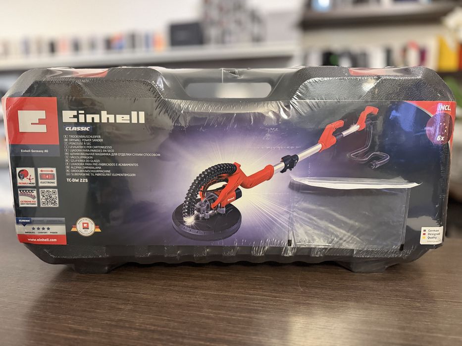 Szlifierka do gipsu Einhell TC-DW 225 Poznań Długa 14