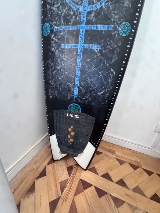 Prancha de surf Twin fin 6'1