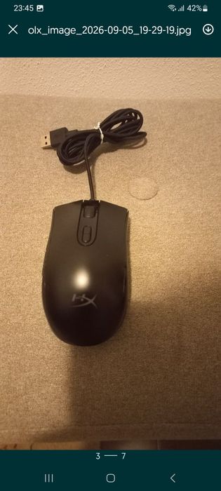 Secretaria mais rato e teclado HyperX
