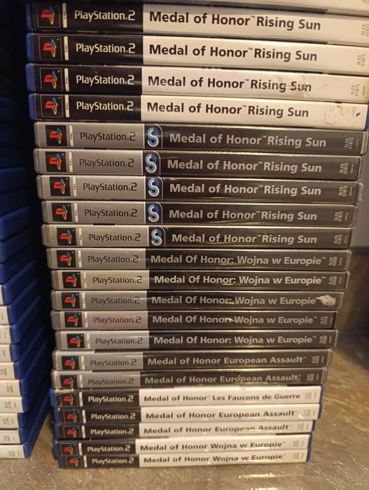 gry na PS2 na literę M Medal of honor Rising Sun