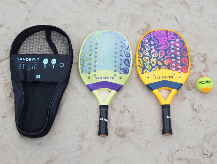 Raquete beach tenis praia