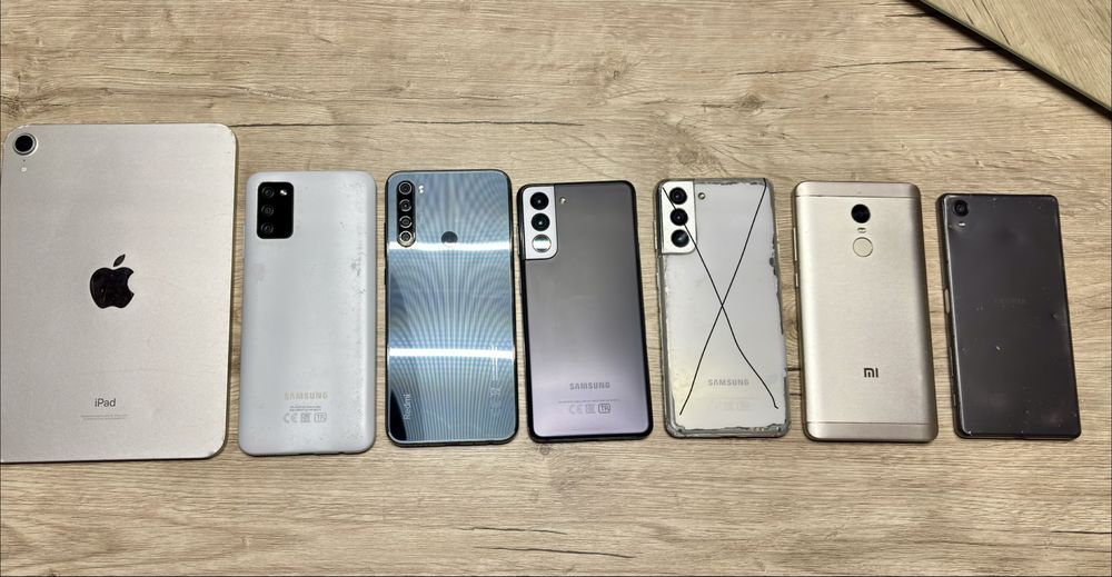 Продам телефоны samsung, xiaomi, ipad