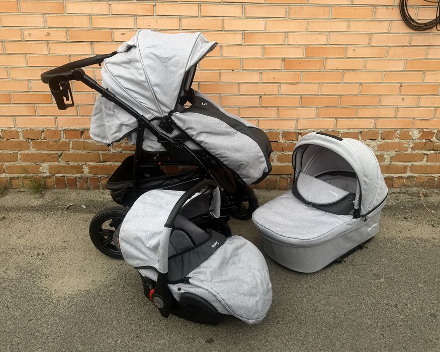 Коляска 3в1 с автокреслом