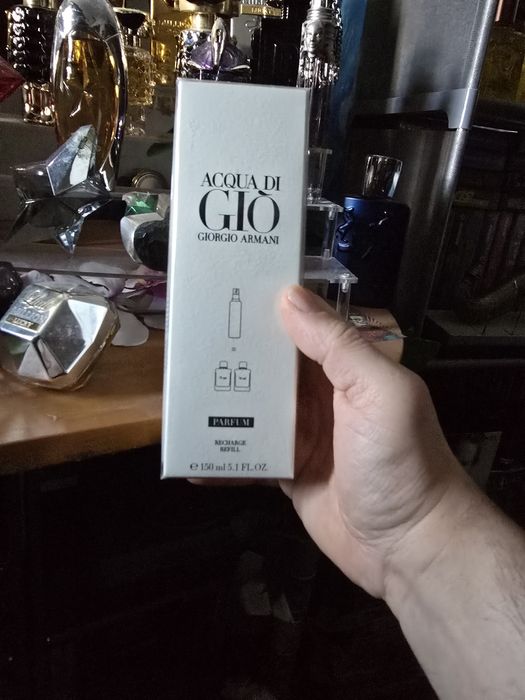 Acqua di gio parfum refill bottle 150ml