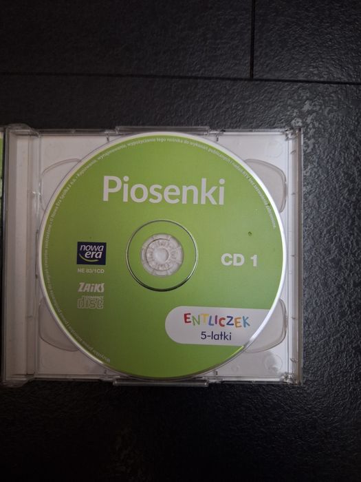 Zestaw płyt cd dla dzieci przedszkole