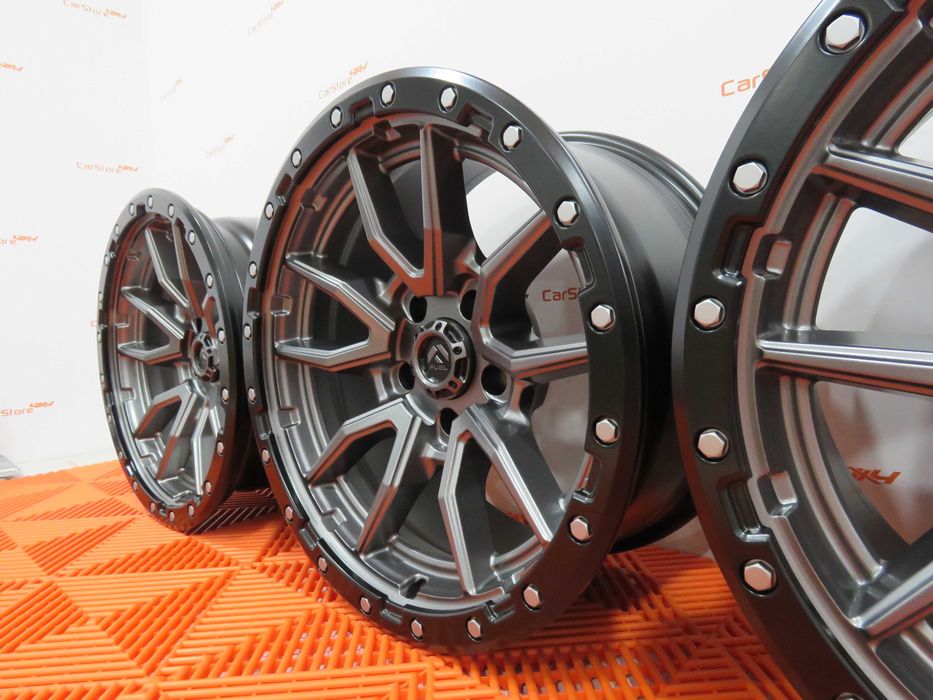 Jantes Fuel Rebel 18 x 9j et -12 5 x 127 Look Beadlock