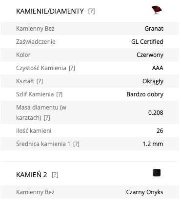 GLAMIRA spinka do mankietu Adelhard