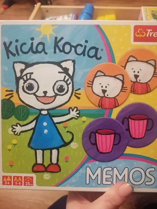 Puzzle i memory Kicia Kocia