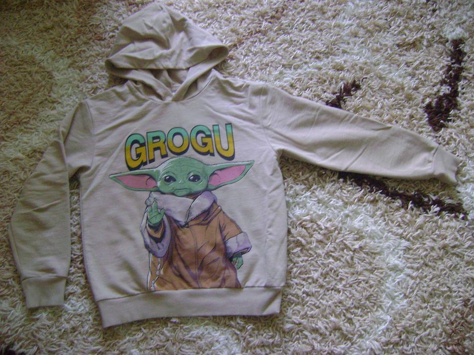 Худі-кофта  дитяча Унісекс - BABY YODA на 8-10 років