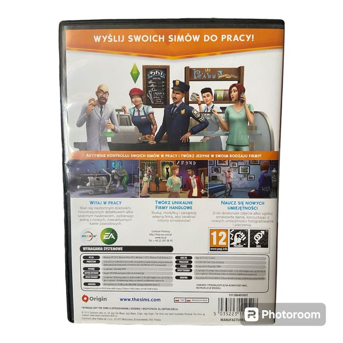 Pudełko kolekcjonerskie gra PC The Sims 4 Witaj w pracy dodatek