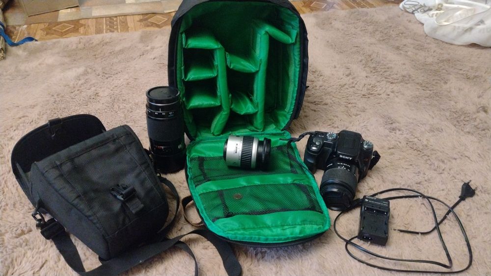 Фотоапарат цифровий Sony a100 Sony alpha 100, цифровой фотоаппарат