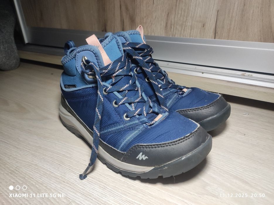 Ботинки 37 размер decathlon quechua NH150 24 см стелька демисезонные