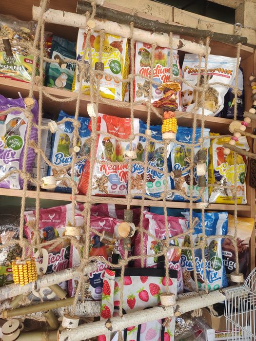 Еко іграшки для папуг