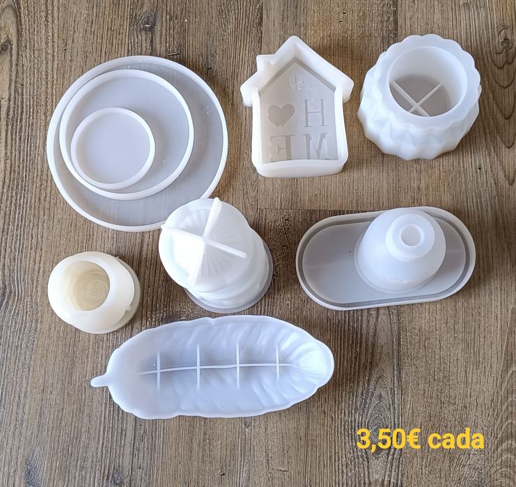 Moldes silicone usados