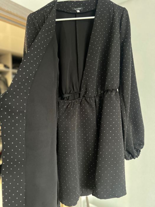 Сукня-шорти з стразами, S