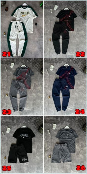 БЕЗ ПЕРЕДПЛАТИ‼️ Брендовий унісекс костюм Nike, Найк / S-2XL, ПРЕМІУМ