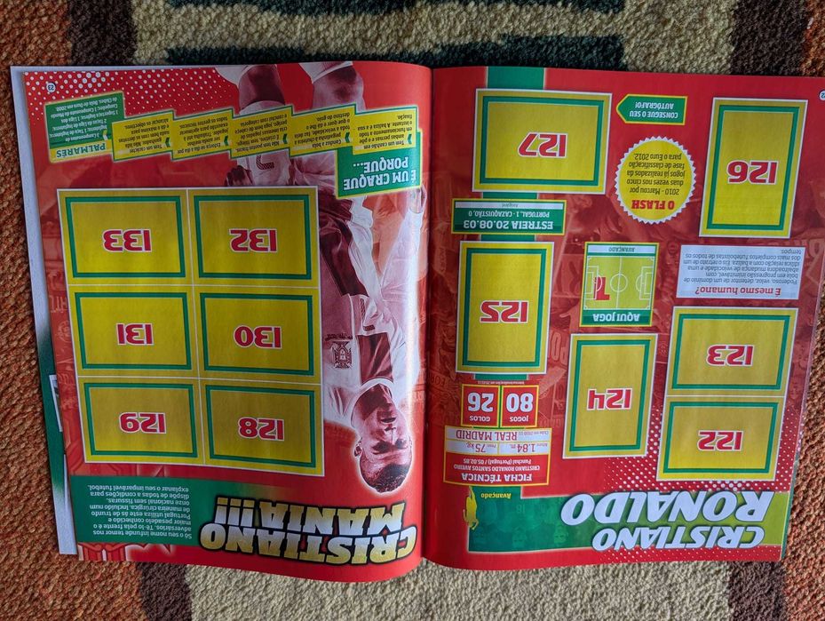 Coleção Incompleta Panini Portugal de Ouro 2011