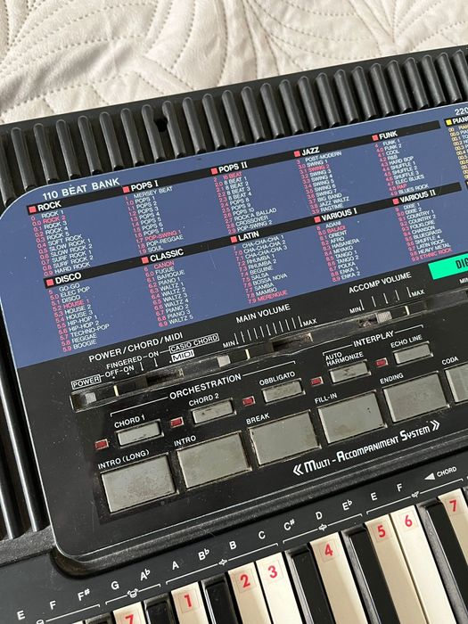 Syntezator keyboard Casio CT 680