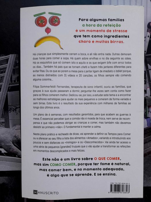 Livro "Comer sem Birras" - NOVO!