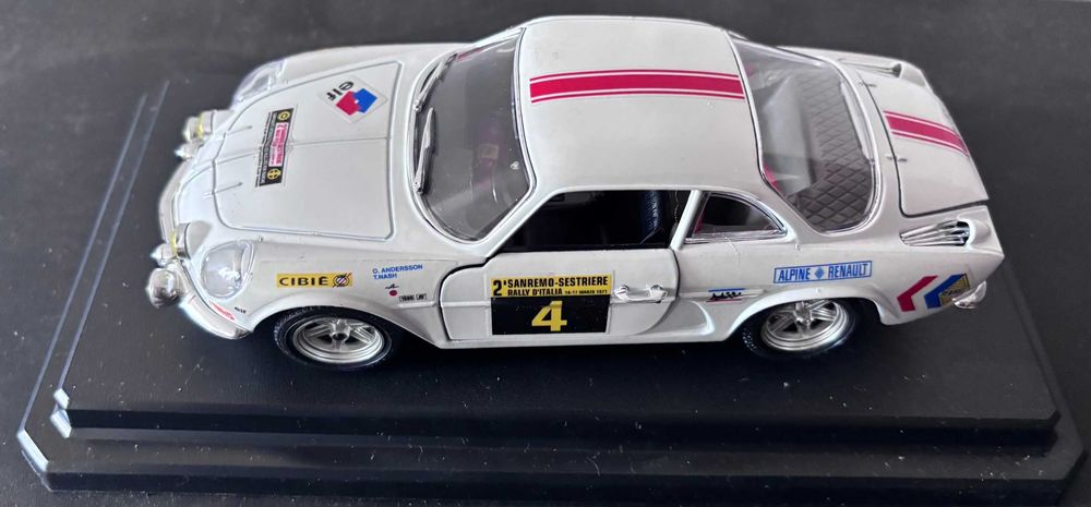 Alpine Renault A110 1600S Sanremo (1971) BBURAGO, escala 1:24