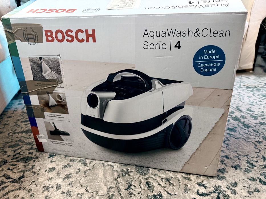 Odkurzacz piorący Bosch AquaWash&Clean BWD421PRO 2100W – użyty 2 razy
