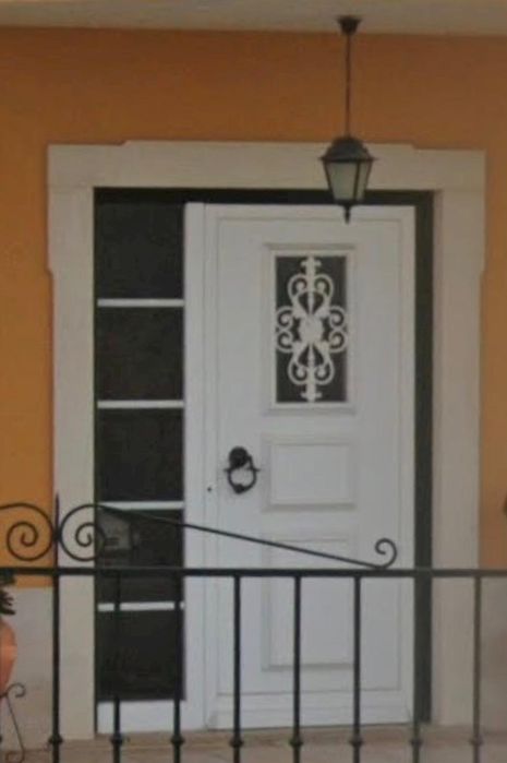 Porta de alumínio completa