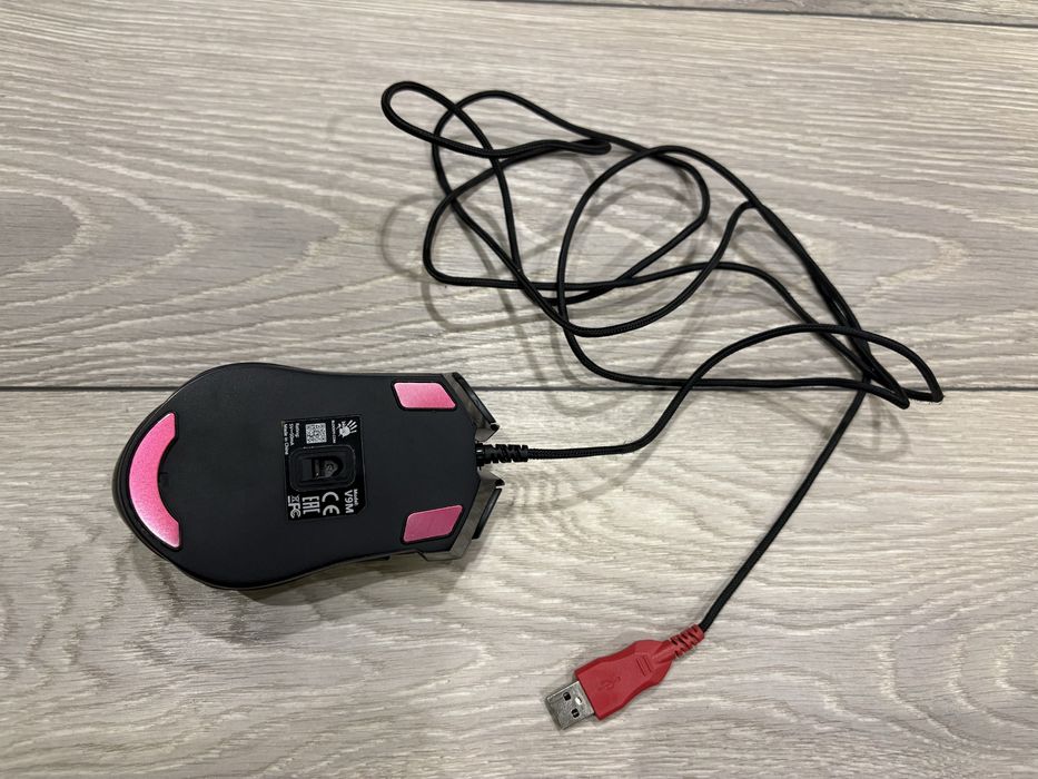 Мишка A4Tech V9MA Bloody Black USB