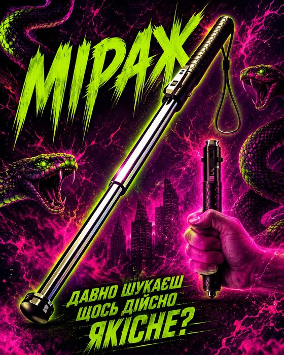 Телескопічна трекінгова палиця з чохлом Якісна Преміальна складна практична палиця