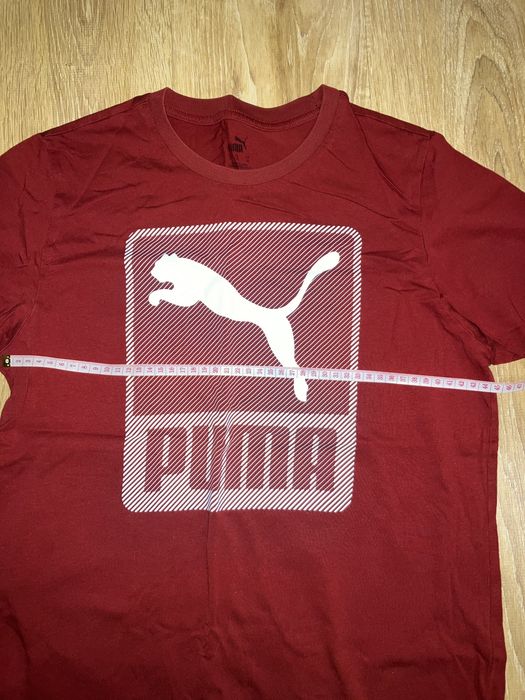 футболка puma красная