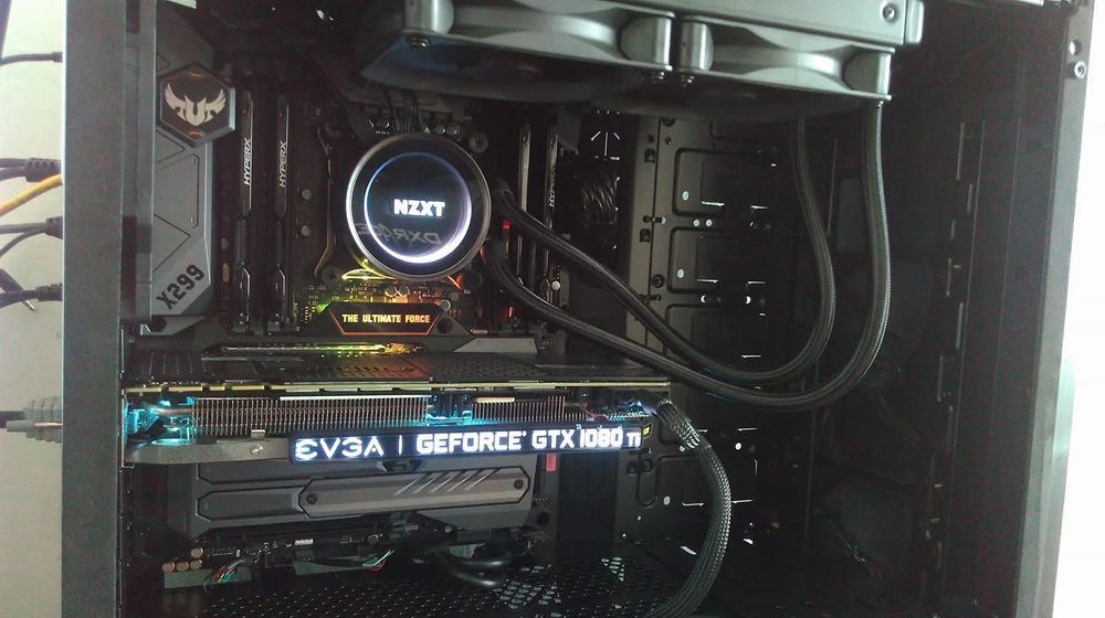 Komputer i7 7820x, EVGA GTX 1080ti, 64GB RAM ddr4