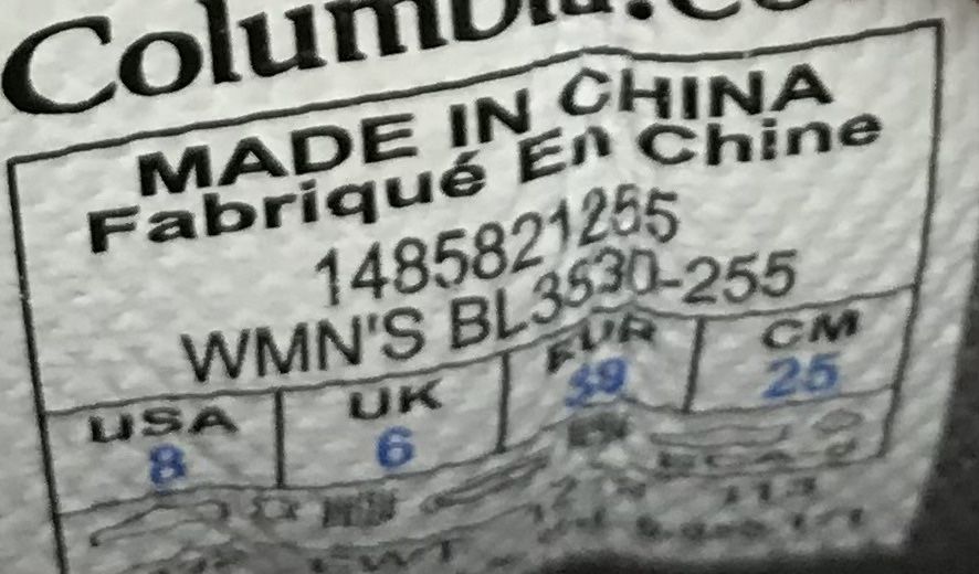 Кросівки Columbia 39-40 розмір, по устілці 25 см