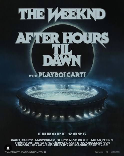 Квитки the weeknd 2026