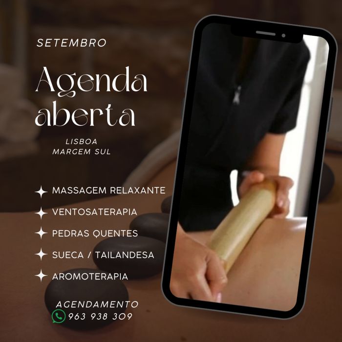 Massagem Relaxante e Ventosaterapia
