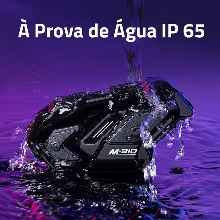 Intercomunicador M910 Pro bluetooth moto 6 utilizadores em simultâneo