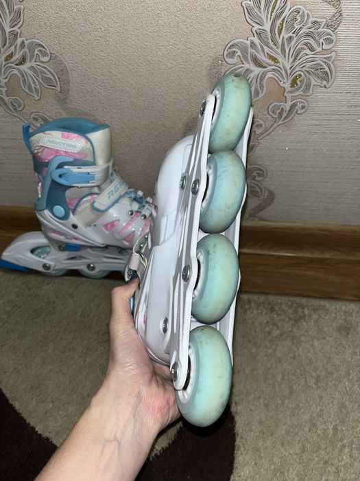 Ролики Reaction дитячі в гарному стані (для дівчинки )