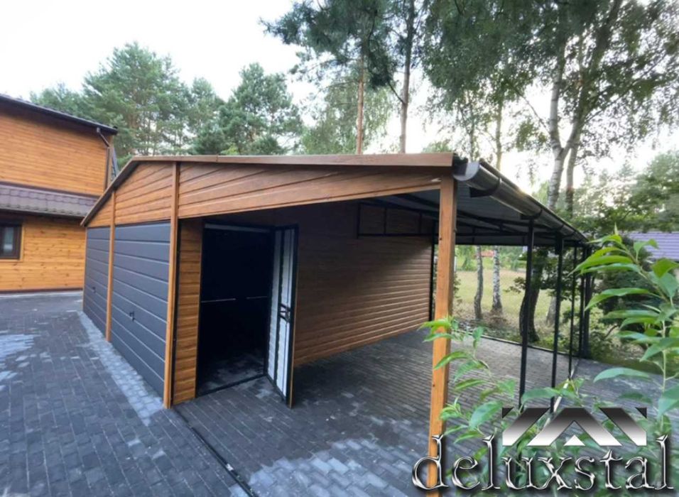 Garaze blaszane garaz hala wiaty 9x5,9x6