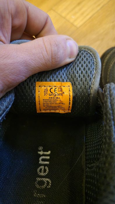 Робочі захисні черевики Urgent 310 S1/36 розмір