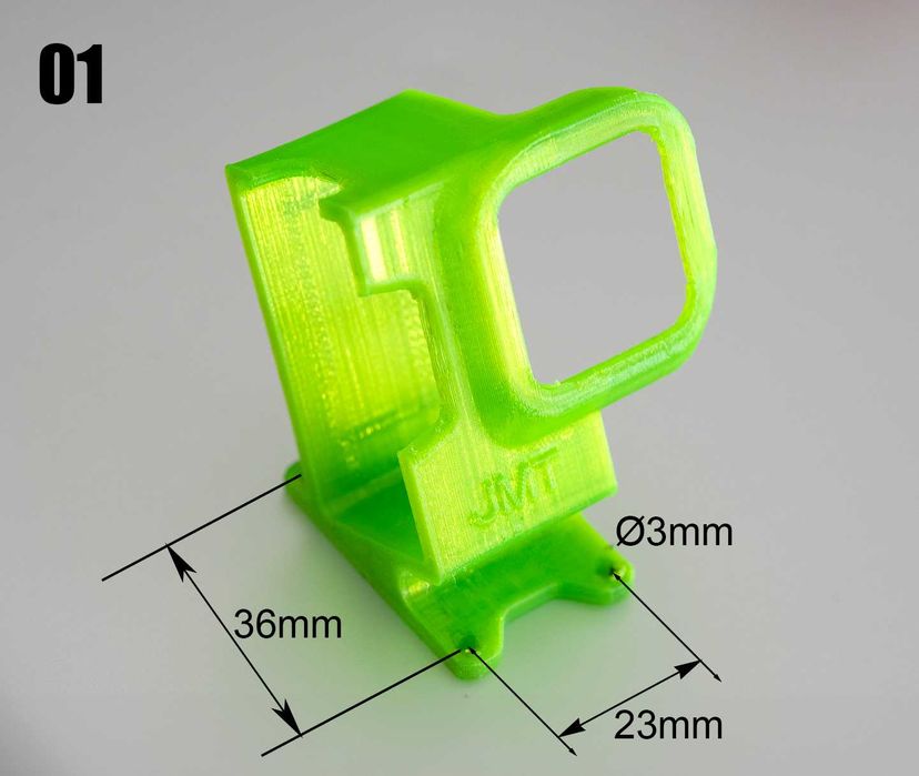 Mocowanie GoPro 8 do FPV (obudawa, etui, case, uchwyt)