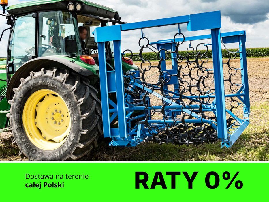 Włóka łąkowo - polowa INTERTECH / Metal-Technik brona łąkowa