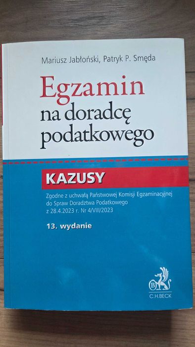 Egzamin na doradcę podatkowego Kazusy M.Jabłoński, P.Smęda