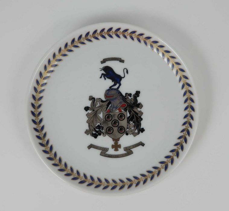 Militaria - Pratos Vista Alegre 12 cm - Academia militar / EPE, cada