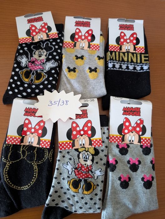 Meias da Disney..