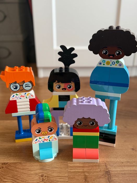 Lego duplo Ludziki z emocjami