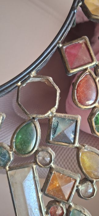 Espelho de Parede Sol Vintage / Boho - 59 cm (Para Restauro)