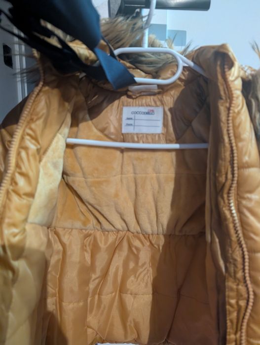 Kurtka zimowa dziewczęca