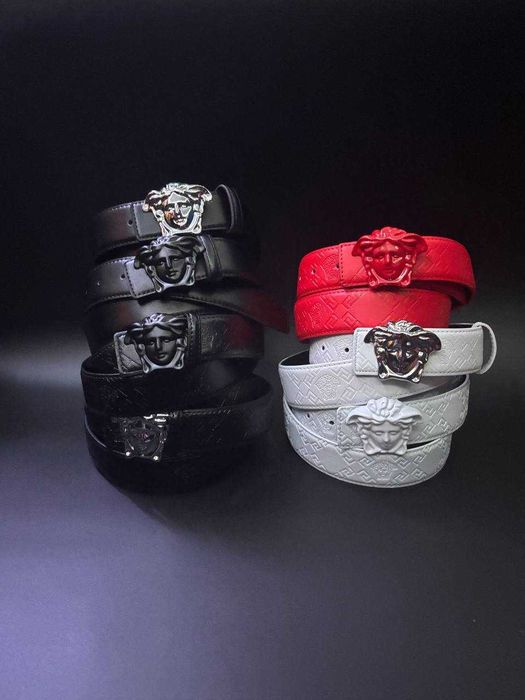 Ремінь Versace Belt | Ремень Версаче | З гравіюванням